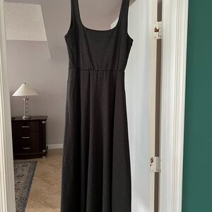 Quince Charcoal Maxi Dress